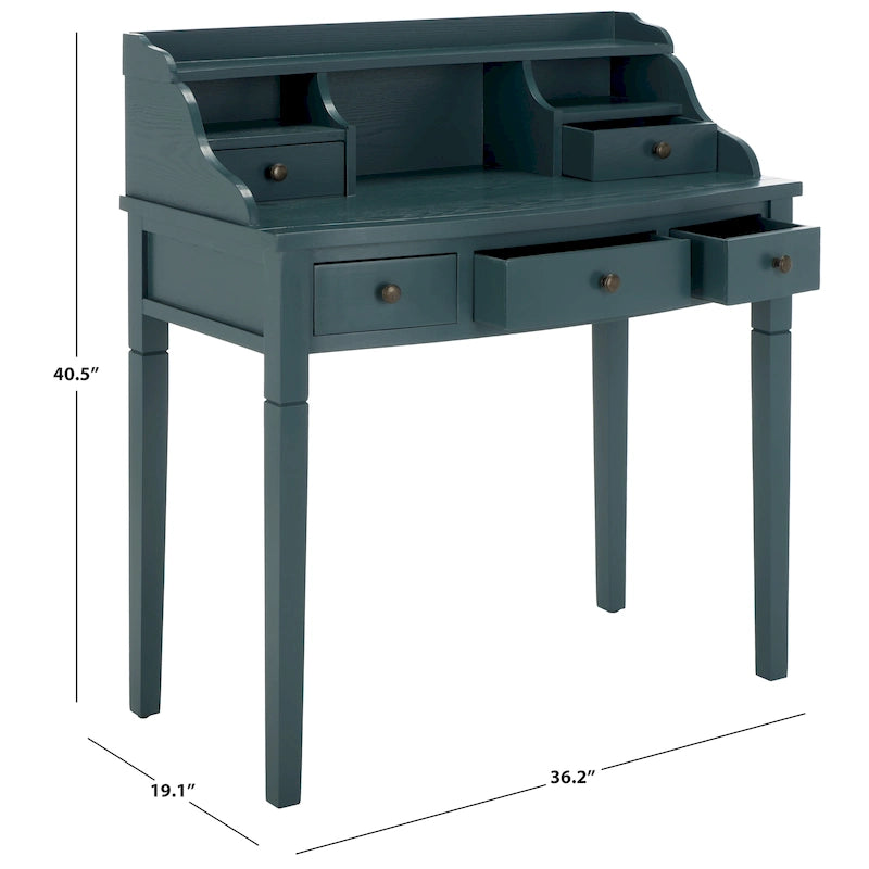 Bureau de travail à 5 tiroirs