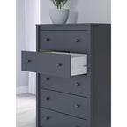 Commode bleue