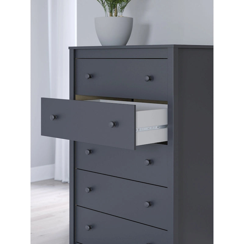 Commode bleue