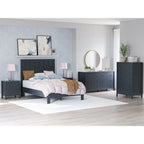 Commode bleue