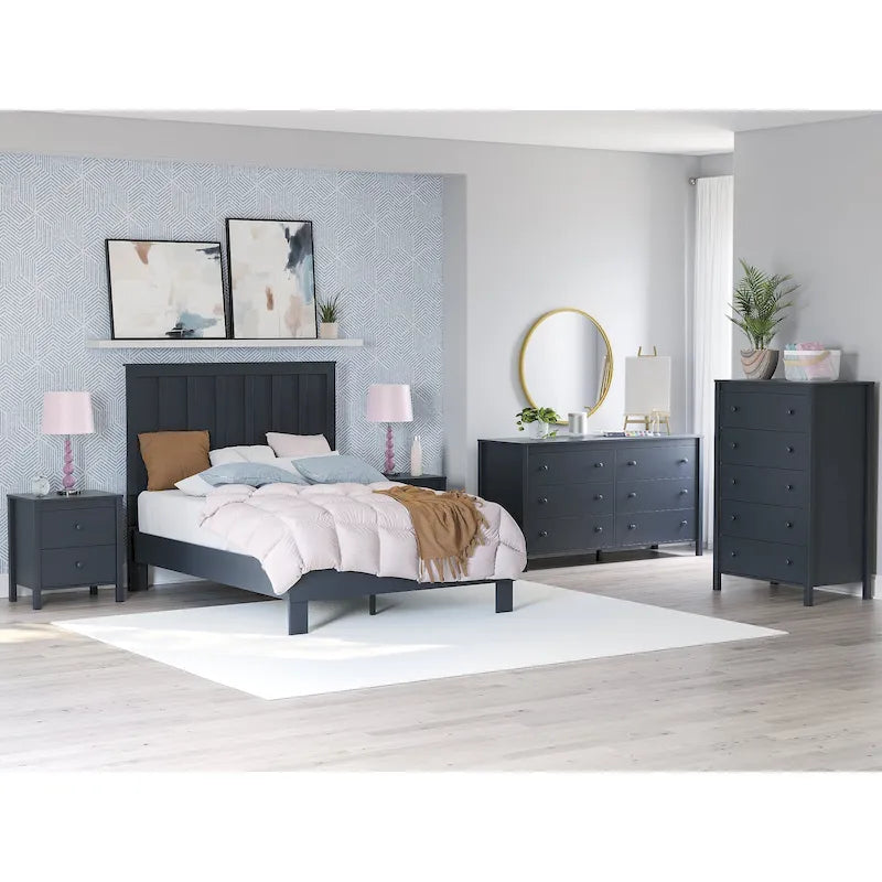 Commode bleue