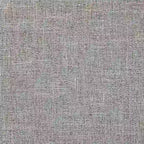 Tabouret de bar pivotant sans dossier en bois blanc avec siège en tissu gris