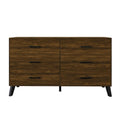 Commode en bois 6 tiroirs style classique