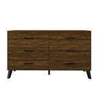 Commode en bois 6 tiroirs style classique