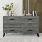 Commode en bois 6 tiroirs style classique
