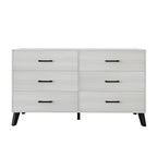 Commode en bois 6 tiroirs style classique