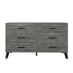 Commode en bois 6 tiroirs style classique