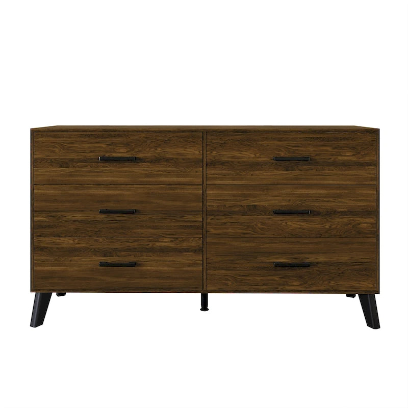 Commode en bois 6 tiroirs style classique