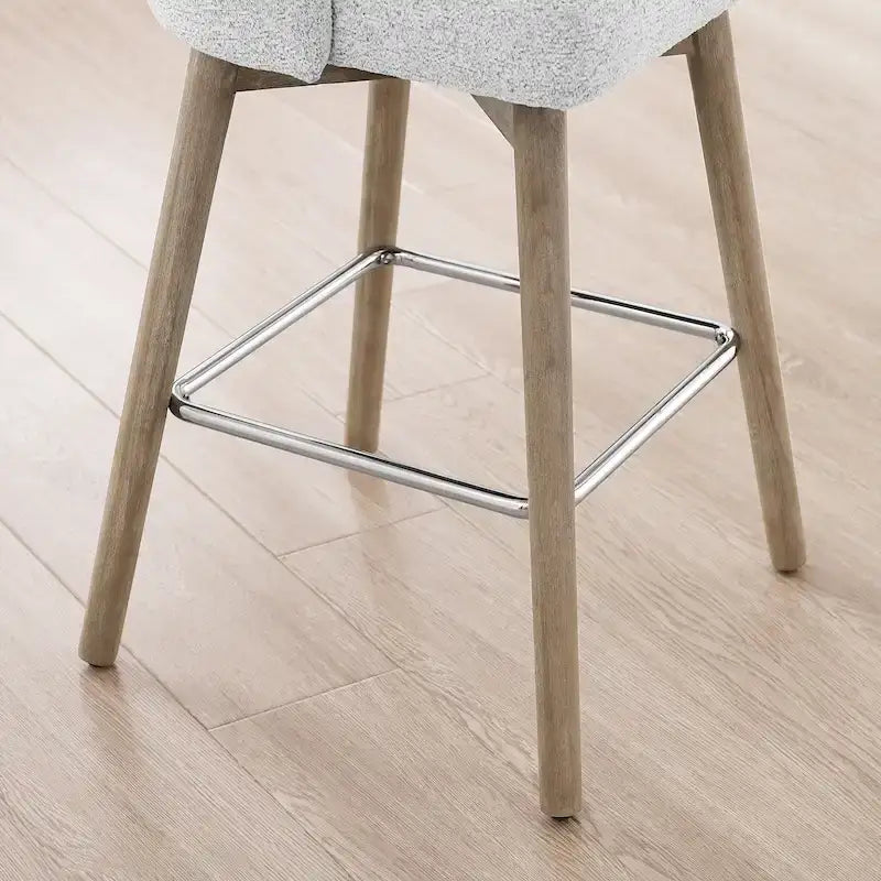 Tabouret de bar pivotant rembourré hauteur comptoir