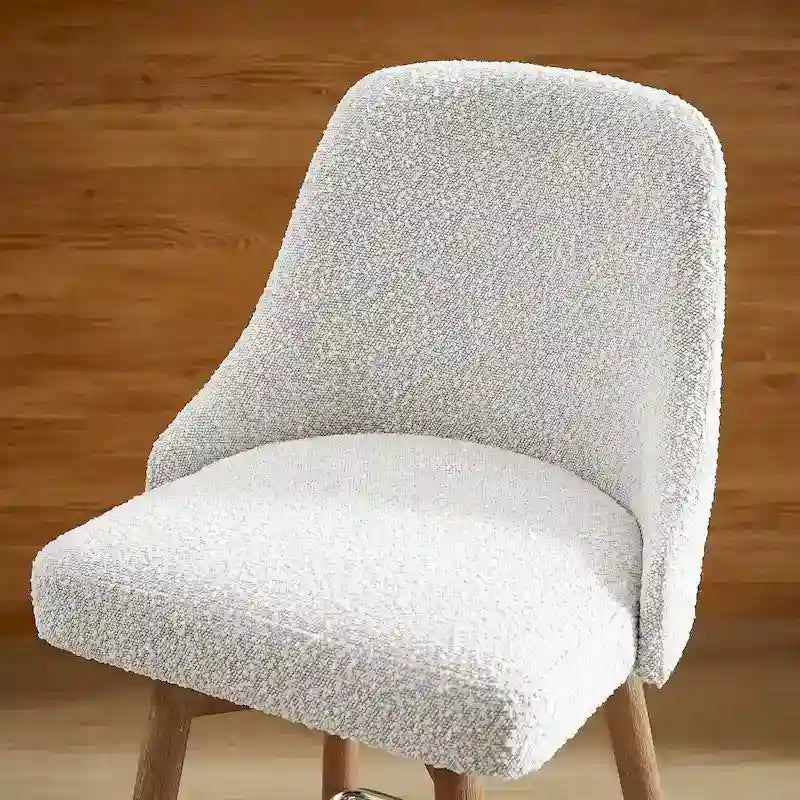 Tabouret de bar pivotant rembourré hauteur comptoir