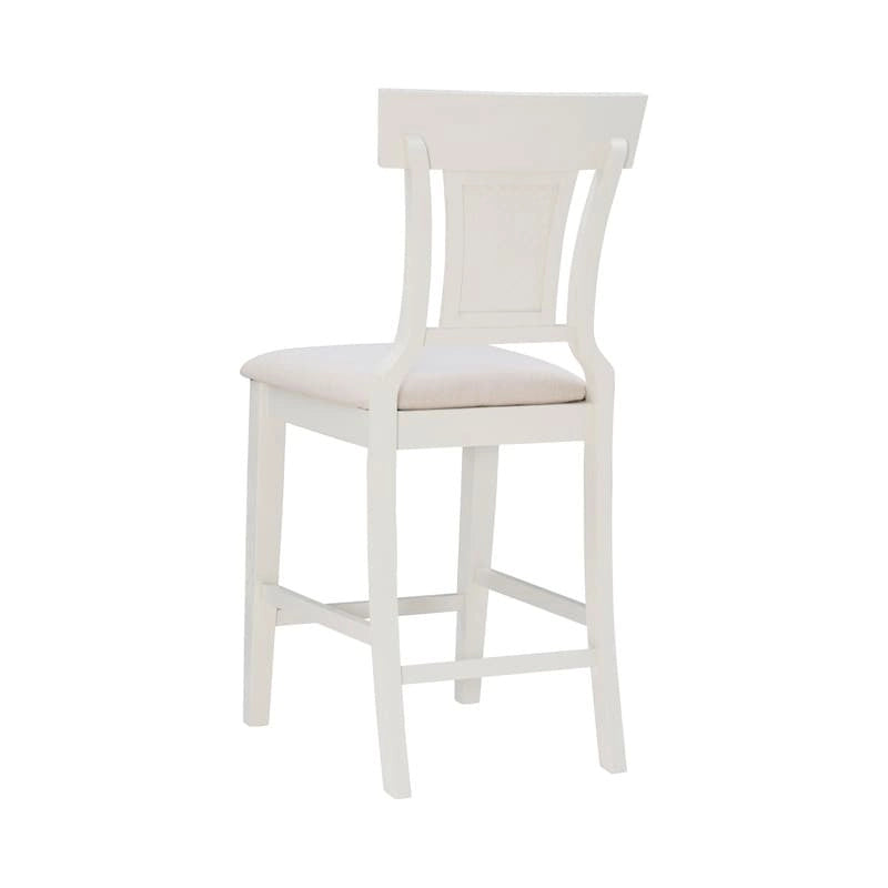 Tabouret de comptoir de ferme en rotin tressé Ryder