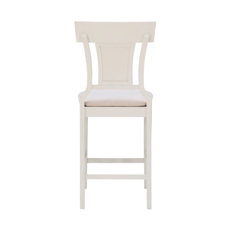 Tabouret de comptoir de ferme en rotin tressé Ryder
