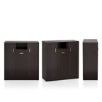 Meuble à chaussures moderne de 81 cm pour 20 paires avec étagère réglable