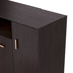 Meuble à chaussures moderne de 81 cm pour 20 paires avec étagère réglable