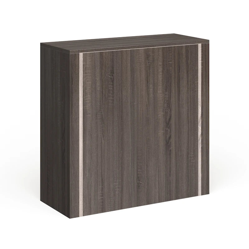 Commode à 4 tiroirs en chêne foncé