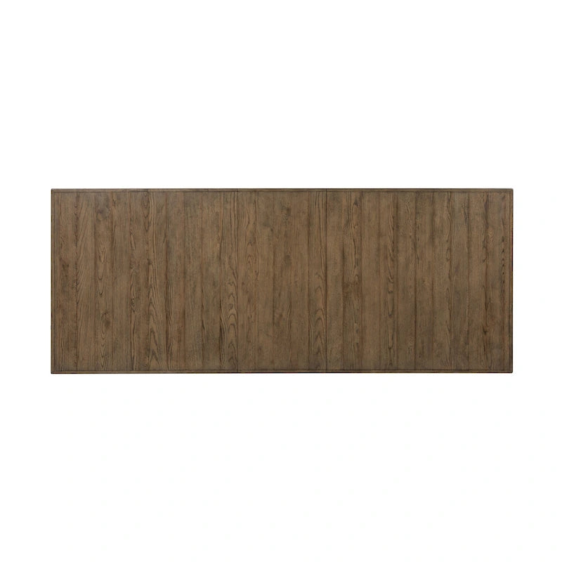 Table à manger sur tréteaux avec tableau noir