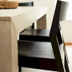 Chaise de salle à manger moderne en bois massif Plank and Beam