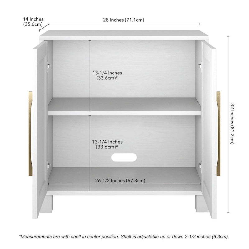 Meuble d'appoint rectangulaire Chabot de 28 po de largeur - 28 po de largeur