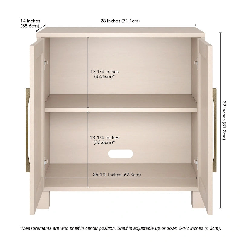 Meuble d'appoint rectangulaire Chabot de 28 po de largeur - 28 po de largeur