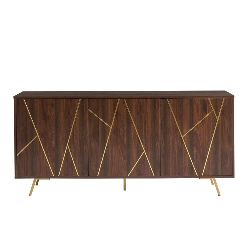 Buffets et bahuts de rangement en bois de 63 po de large