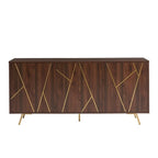 Buffets et bahuts de rangement en bois de 63 po de large