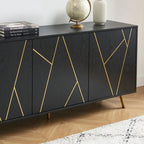 Buffets et bahuts de rangement en bois de 63 po de large
