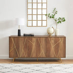 Buffets et bahuts de rangement en bois de 63 po de large