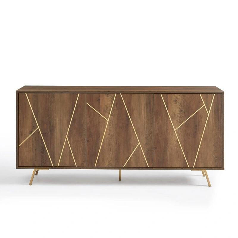 Buffets et bahuts de rangement en bois de 63 po de large