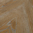 Table de salle à manger ronde à pied central de 117 cm