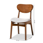 Chaise de salle à manger moderne du milieu du siècle