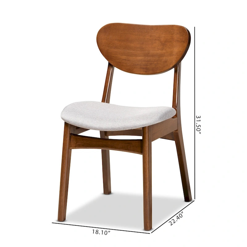 Chaise de salle à manger moderne du milieu du siècle