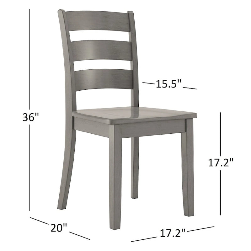 Chaises de salle à manger en bois