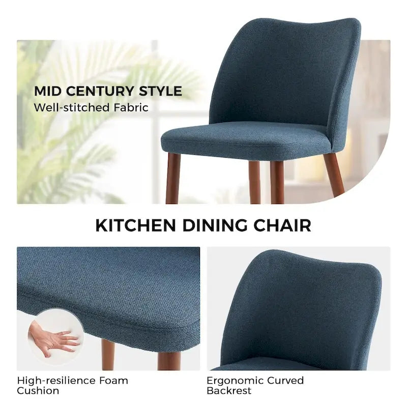 Chaise de salle à manger en bois massif