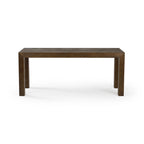 Table de salle à manger rectangulaire moderne de 72 po