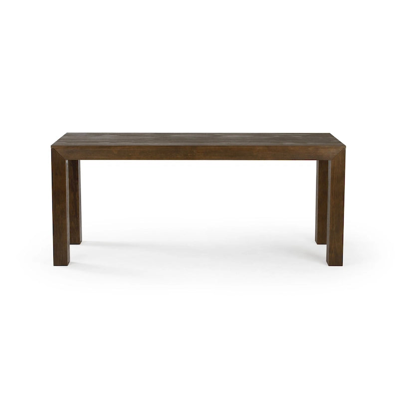 Table de salle à manger rectangulaire moderne de 72 po