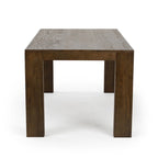 Table de salle à manger rectangulaire moderne de 72 po