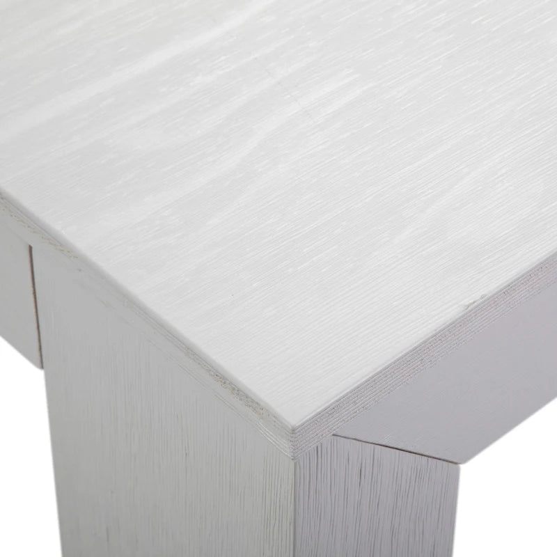 Table de salle à manger rectangulaire moderne de 72 po
