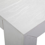 Table de salle à manger rectangulaire moderne de 72 po
