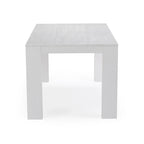 Table de salle à manger rectangulaire moderne de 72 po