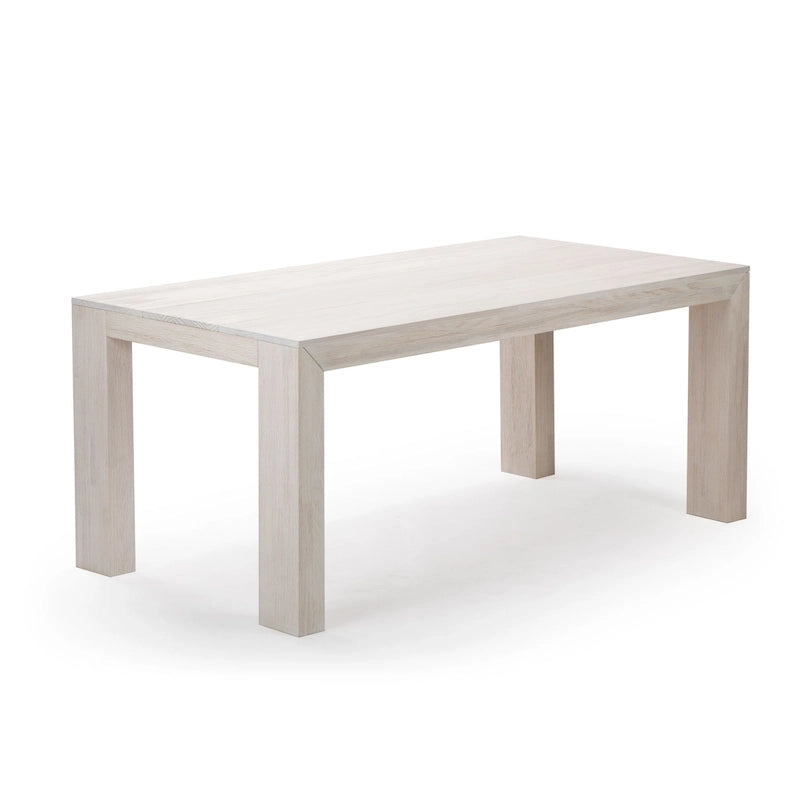 Table de salle à manger rectangulaire moderne de 72 po
