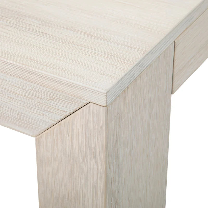 Table de salle à manger rectangulaire moderne de 72 po