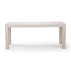 Table de salle à manger rectangulaire moderne de 72 po
