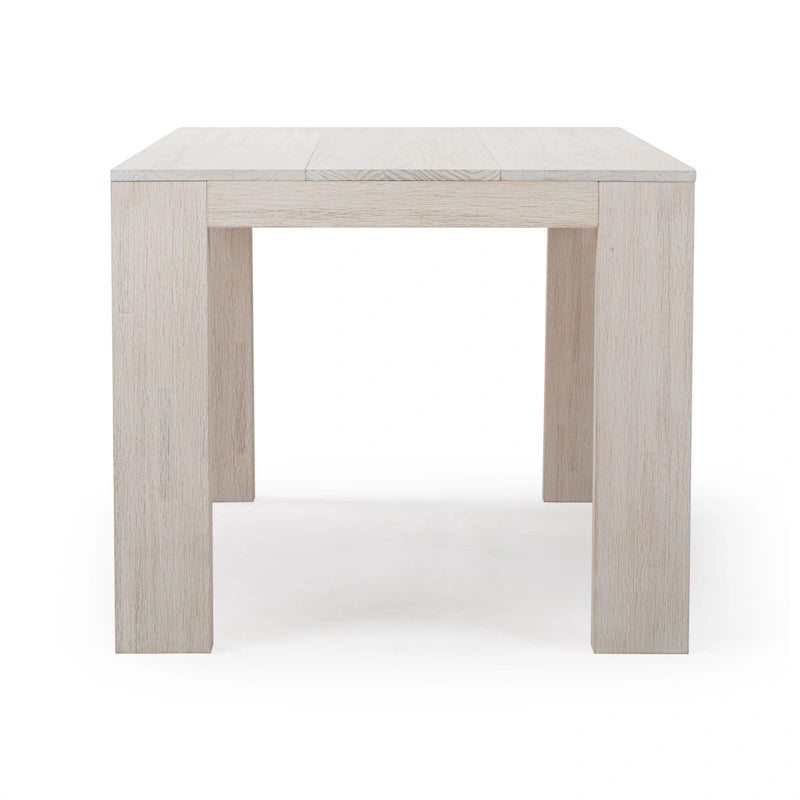 Table de salle à manger rectangulaire moderne de 72 po