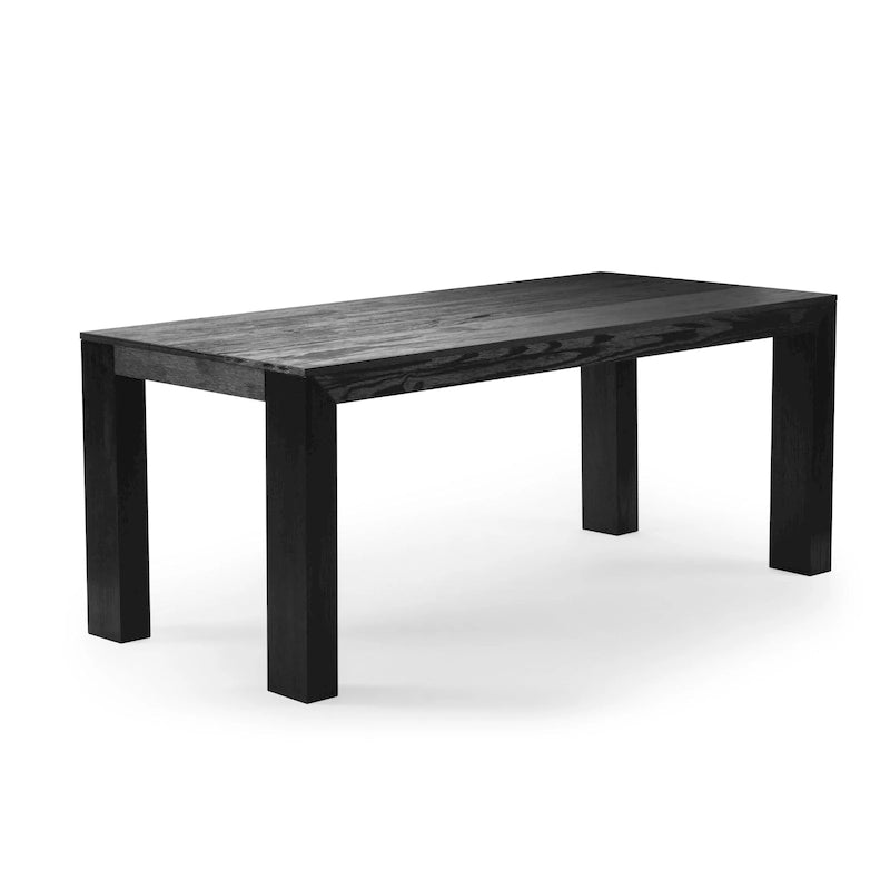 Table de salle à manger rectangulaire moderne de 72 po
