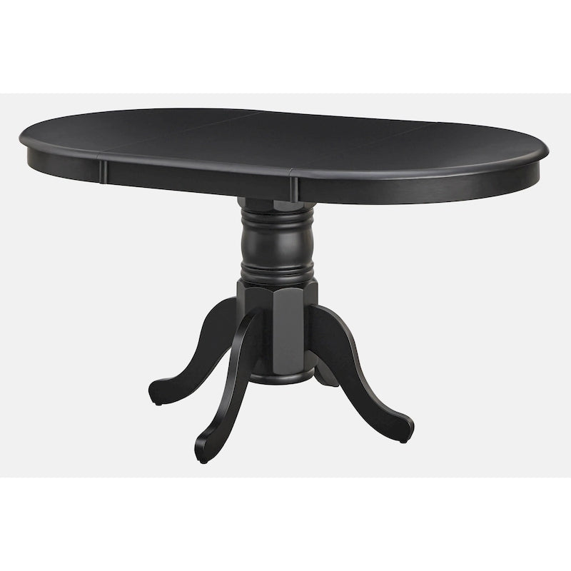 Table de salle à manger de ferme en bois massif avec rallonge
