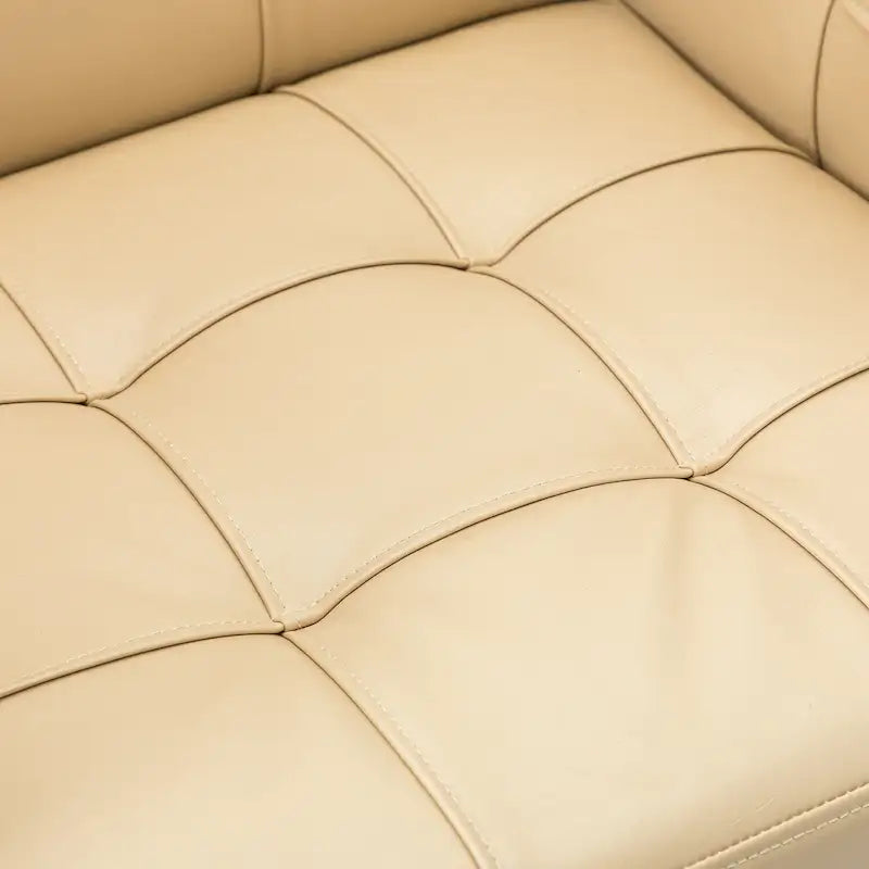 Chaise de bureau moderne en cuir vegan réglable en hauteur
