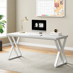 Bureau d'ordinateur robuste de 55 pouces, bureau de travail