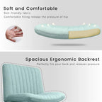 Chaise de bureau pivotante moderne sans accoudoirs en tissu rembourré Criss Cross