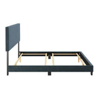 Lit King moderne Nova, sommier tapissier requis