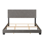Lit King moderne Nova, sommier tapissier requis